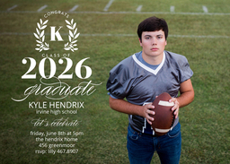 5x7 Greeting Card, Glossy, Blank Envelope with Modern Mix design