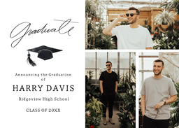 5x7 Greeting Card, Matte, Blank Envelope with Timeless Tassel design