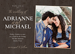 5x7 Greeting Card, Matte, Blank Envelope with Delightful Affection design