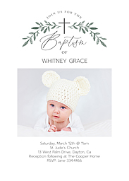 5x7 Greeting Card, Glossy, Blank Envelope with Gathered Together design