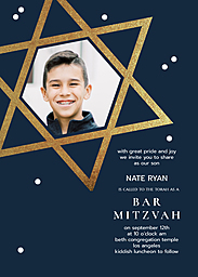 5x7 Greeting Card, Glossy, Blank Envelope with Lustrous Text design