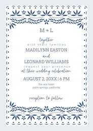 5x7 Greeting Card, Glossy, Blank Envelope with Elegant Essence design