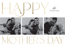 5x7 Cardstock, Blank Envelope with Memories of You design