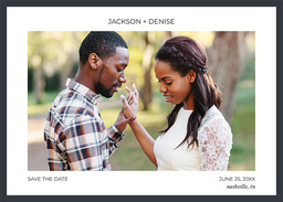 5x7 Greeting Card, Matte, Blank Envelope with Gallery Frame design