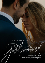 5x7 Greeting Card, Glossy, Blank Envelope with A Day to Cherish design