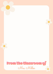 5x7 Greeting Card, Glossy, Blank Envelope with Never Stop Learning design