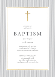 5x7 Greeting Card, Glossy, Blank Envelope with Rock-A-Bye Heaven design