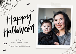 5x7 Greeting Card, Glossy, Blank Envelope with Haunted Memories design