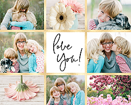 Note Cards with Love You! Photos design