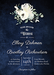 5x7 Greeting Card, Glossy, Blank Envelope with Summer Rain design