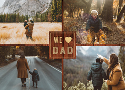 5x7 Greeting Card, Glossy, Blank Envelope with Dad's Favorite design