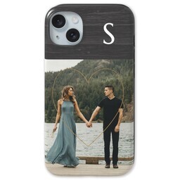 iPhone 15 Plus Tough Case with Simple Heart design