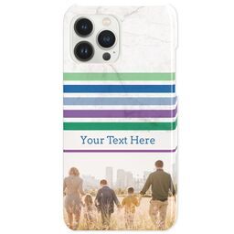 iPhone 13 Pro Max Slim Case with Cool Lines design