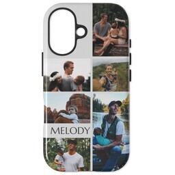 iPhone 16 Tough Case with Casual Collage design