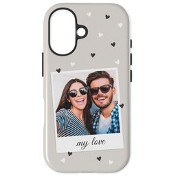 iPhone 16 Tough Case with Snapshot Love design