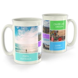 Bistro Photo Mug, 18oz with Custom Blank design