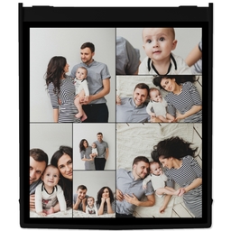 Grocery Tote with Custom Color Collage design