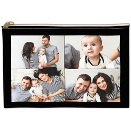 6x8 Accessory Pouch with Custom Color Collage design