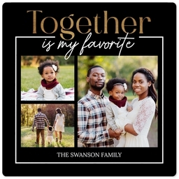 High Gloss Easel Print 5x5 with Better Together design