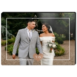 High Gloss Easel Print 5x7 with Simple Outline design