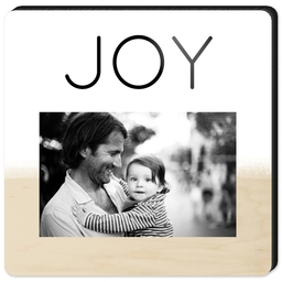 High Gloss Easel Print 5x5 with Pure Joy design