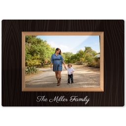 Metal Print 5x7 with Simply Natural design