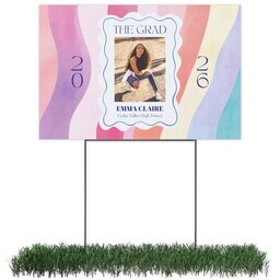 Photo Yard Sign 12x18 (with H-Stake) with Chromatic Celebration 2026 design