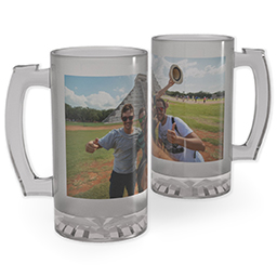 Personalized Beer Stein with Full Photo design
