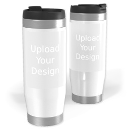 Photo Travel Tumbler with Upload Your Design design