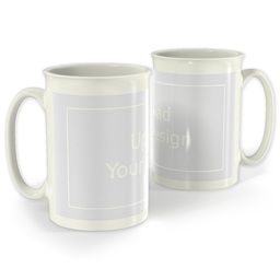 Bistro Photo Mug, 18oz with Upload Your Design design