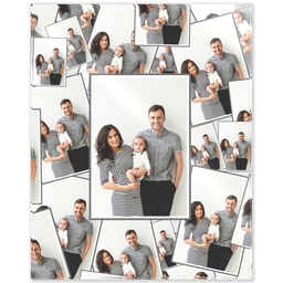 8x10 Acrylic Wall Art with Tiled Photo design