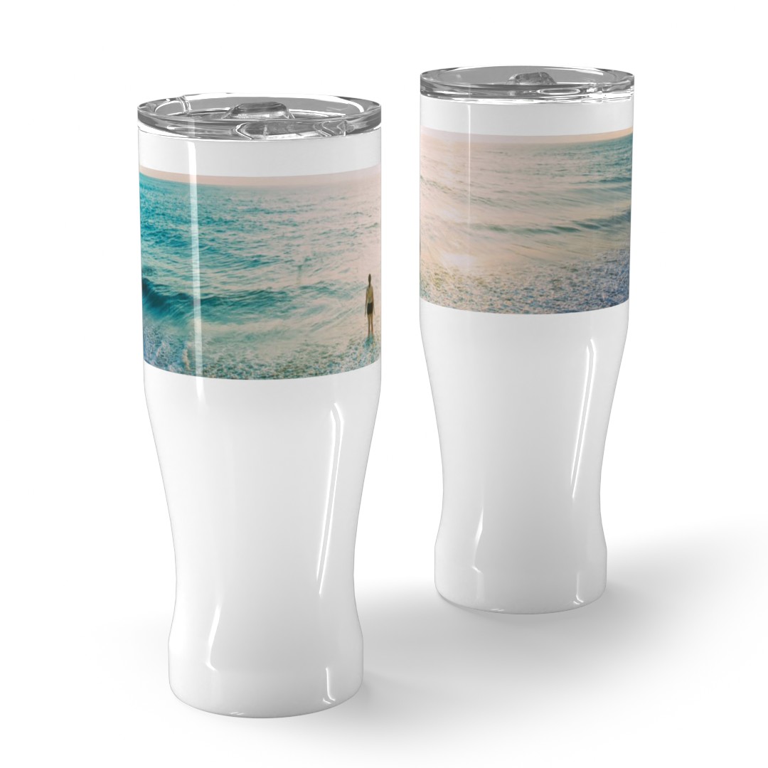 Custom 20oz Weizen Pilsner – insulated stainless steel beer tumbler