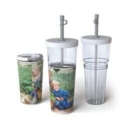 28oz Convertible Tumbler with Full Photo design