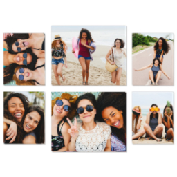 Canvas Ensemble of 6 with Full Photo design