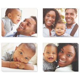 Canvas Quartet with Full Photo design