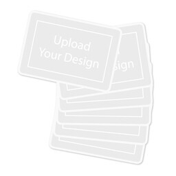 Rectangle Sticker 3"x2" - Set of 6 with Upload Your Design design