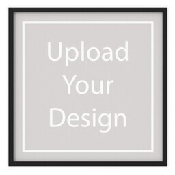 TilePix 8x8 Black Frame with Upload Your Design design