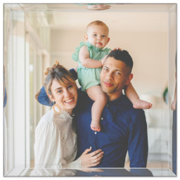 4x4 Glossy Acrylic Block with Full Photo design