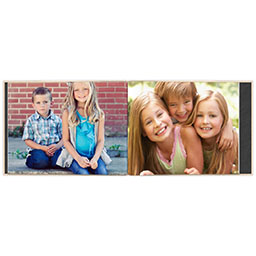 Same-Day 8x10 Linen Tan Cover Photo Book  with Full Photo design