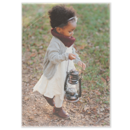 Acrylic Memo Board 5"x7" - Magnet Back with Full Photo design