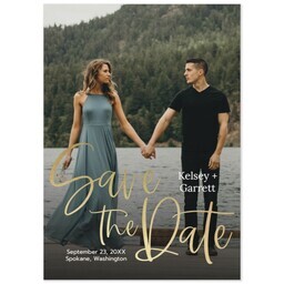 Same Day Magnet 5x7 with Homey Script design