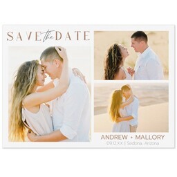 Same Day Magnet 5x7 with Luminous Collage design