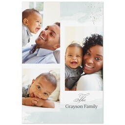 Same Day Magnet 4x6 with Muted Collage design