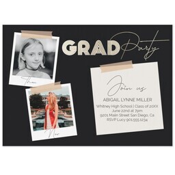 Same Day Magnet 5x7 with Lets Hear It For The Grad design