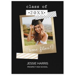 Same Day Magnet 5x7 with Time of Your Life Black design