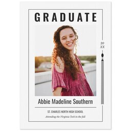 Same Day Magnet 5x7 with Vintage Type Grad design