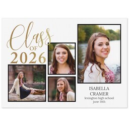 Same Day Magnet 5x7 with Accomplished Grad 2026 design