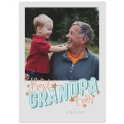 Same Day Magnet 5x7 with Best Ever Grandpa design