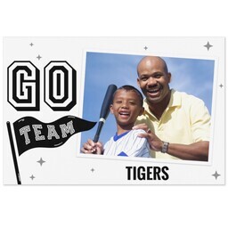 Same Day Magnet 4x6 with Go Team design