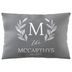 Outdoor Pillow 14"x20" with Laurel Love design